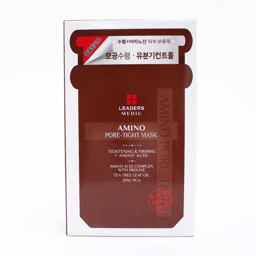 韩国正品leaders丽得姿美蒂优紧致毛孔面膜25ml*10片 收缩毛孔