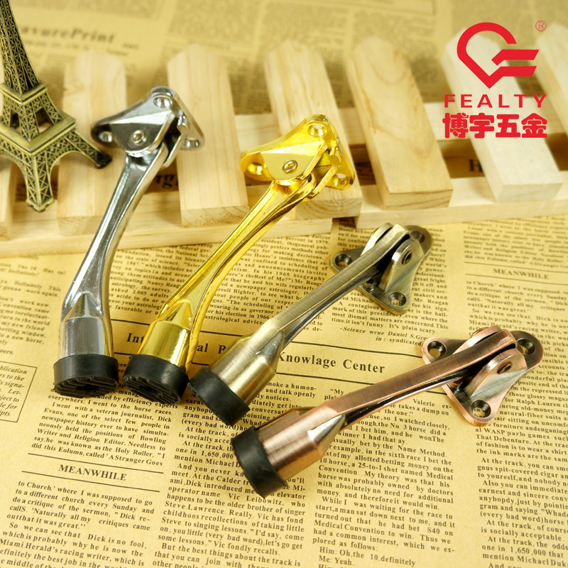 High - level zinc alloy door top - arm door touches kick door and shoe door support door - holder foot - step on the door