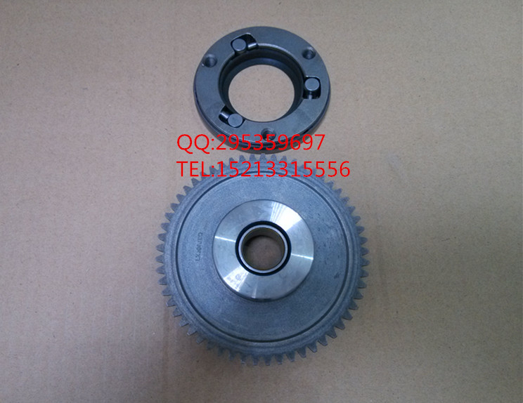 Longxin Jinlong original locomotive accessories GP150 JL150-56 overrun clutch disc tooth assembly
