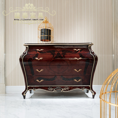 建泰欧式斗柜实木装饰柜EE023