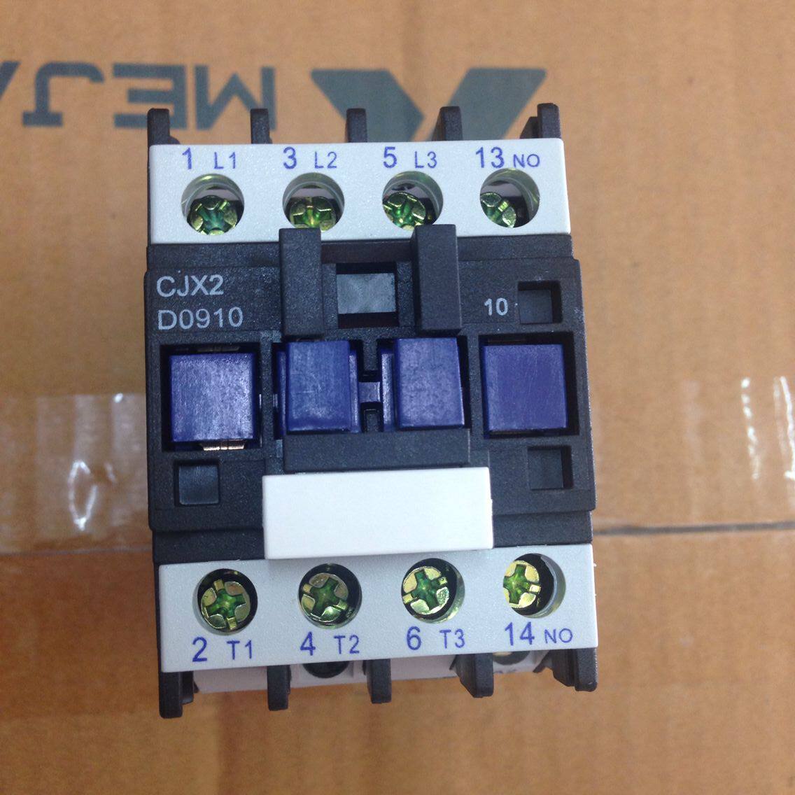 AC contactor CJX2-0910 AC12V Yueqing Meijia force factory Beijing direct sales
