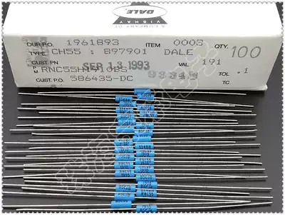 DALE 412R RNC55 1 4W 0 25W 412 ohms 0 1% VISHAY imported metal film resistors