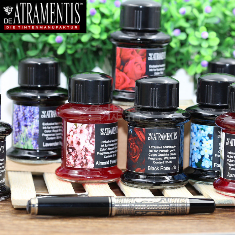 Germany DE ATRAMENTIS floral series scented pen ink 35ml