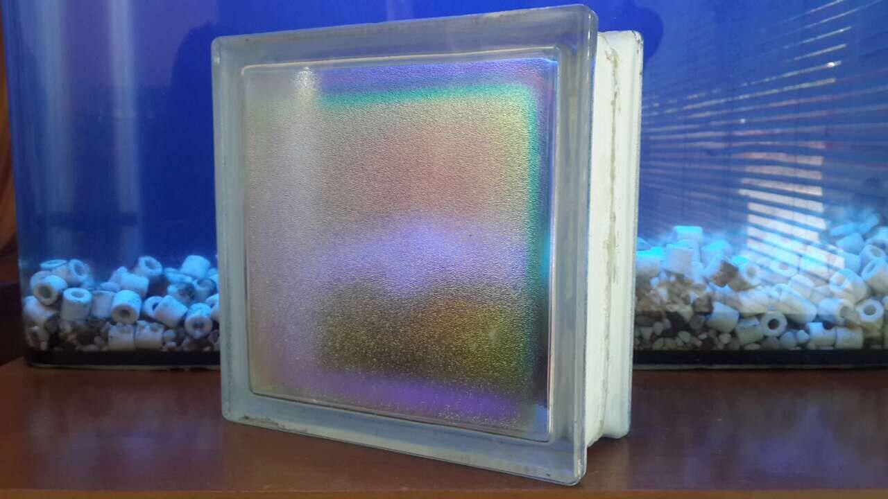 Colorful Frosted Glass Brick Glass Brick Partition Stained Glass Brick Hollow Glass Brick Manufacturer Direct