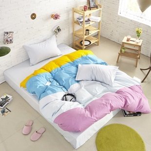 Four sets of cotton bunk bedding active fashion 4 pieces 1 8m (6 foot) bed scenery 173X118