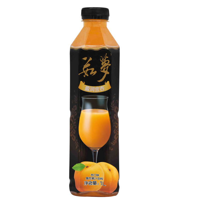【天猫超市】大湖茹梦杏果汁1L纯天然果汁饮料 新老包装随机发
