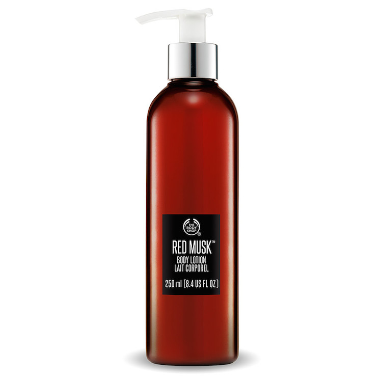 香港直邮 英国the body shop/美体小铺 红麝香身体润肤乳 250ml