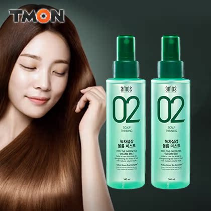 韩国直邮正品爱茉诗绿茶丰盈护发喷雾140ml官网直邮进口