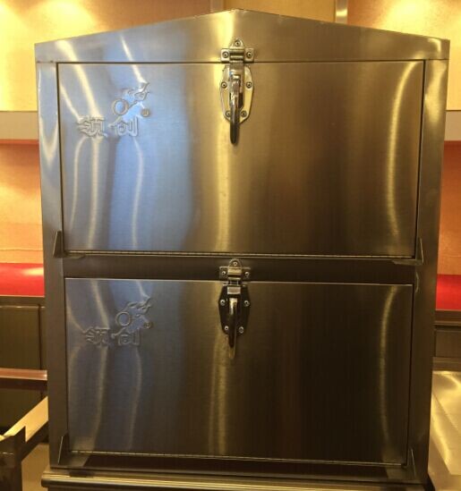 Lingchuang Energy-saving King double-door steam cabinet commercial steaming cabinet steaming rice cabinet steam oven two-door seafood steaming cabinet steaming machine