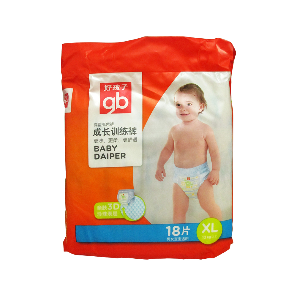 好孩子成长训练裤XL18片 适合12kg以上