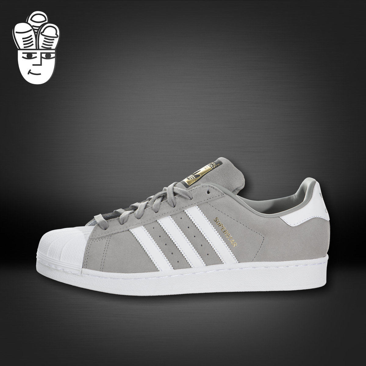 Adidas Superstar Suede 阿迪达斯 三叶草 男子贝壳头板鞋休闲鞋