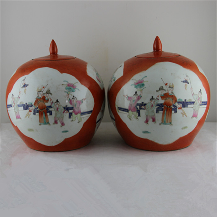 Cultural Revolution Porcelain Handmade Pastel 