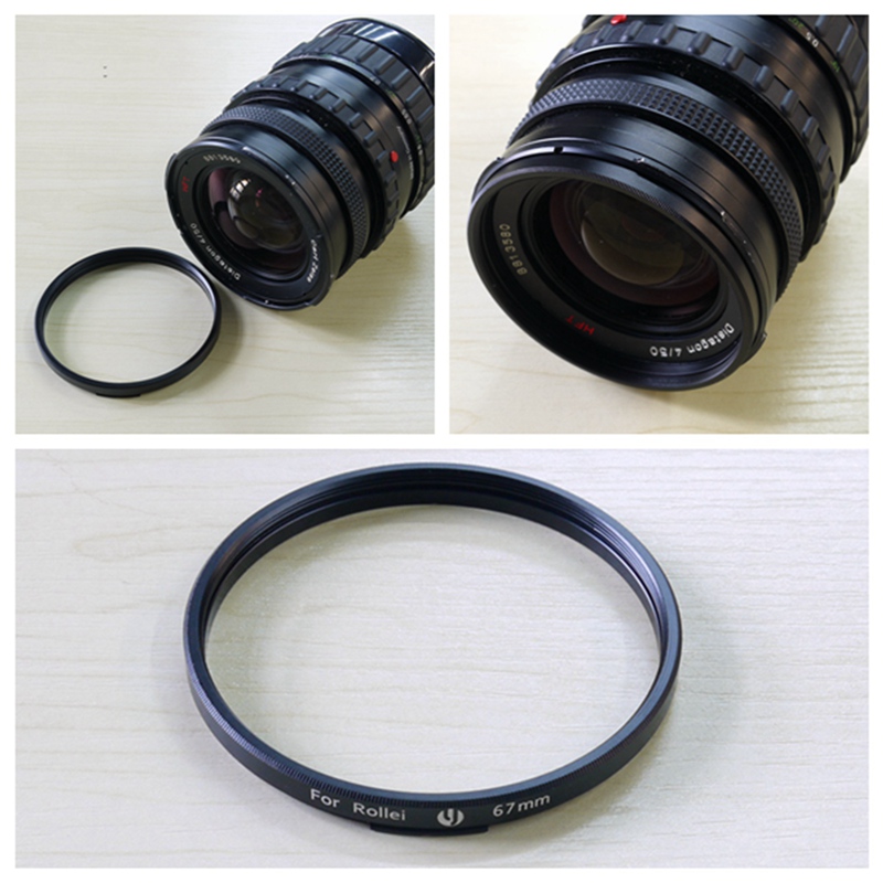 Rollei Lulai SL66 Bay Vl 6008 HY6 series to 67mm filter ring adapter ring