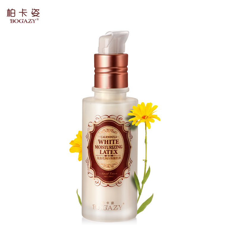 柏卡姿金盏花白皙保湿乳液100ml 保湿收毛孔