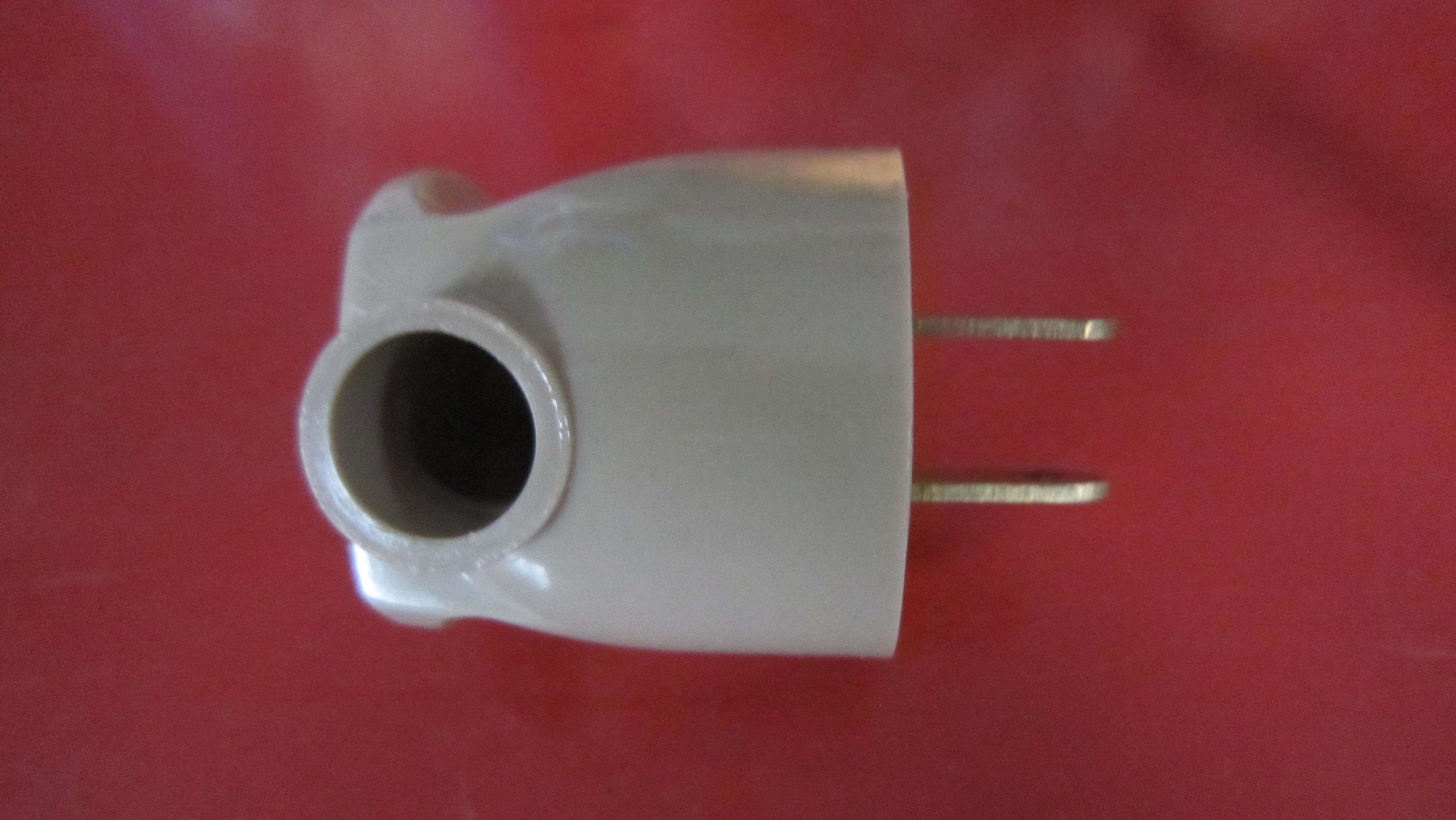 792951 Does not waterproof twin-flat plug