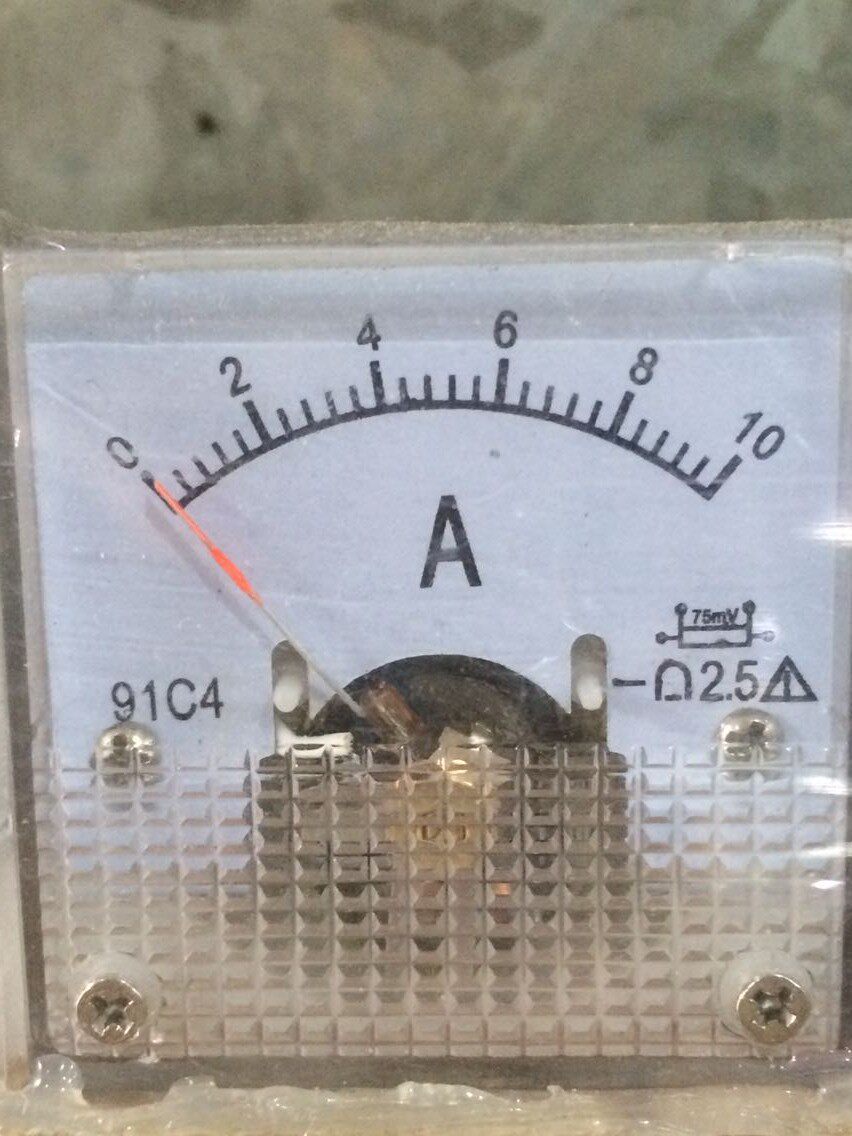 91C4 pointer to the meter head voltage current meter head