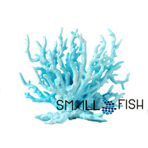 Simulated fake aquatic plants sky blue coral bone aquarium fish tank bottom sand landscaping decorations special price