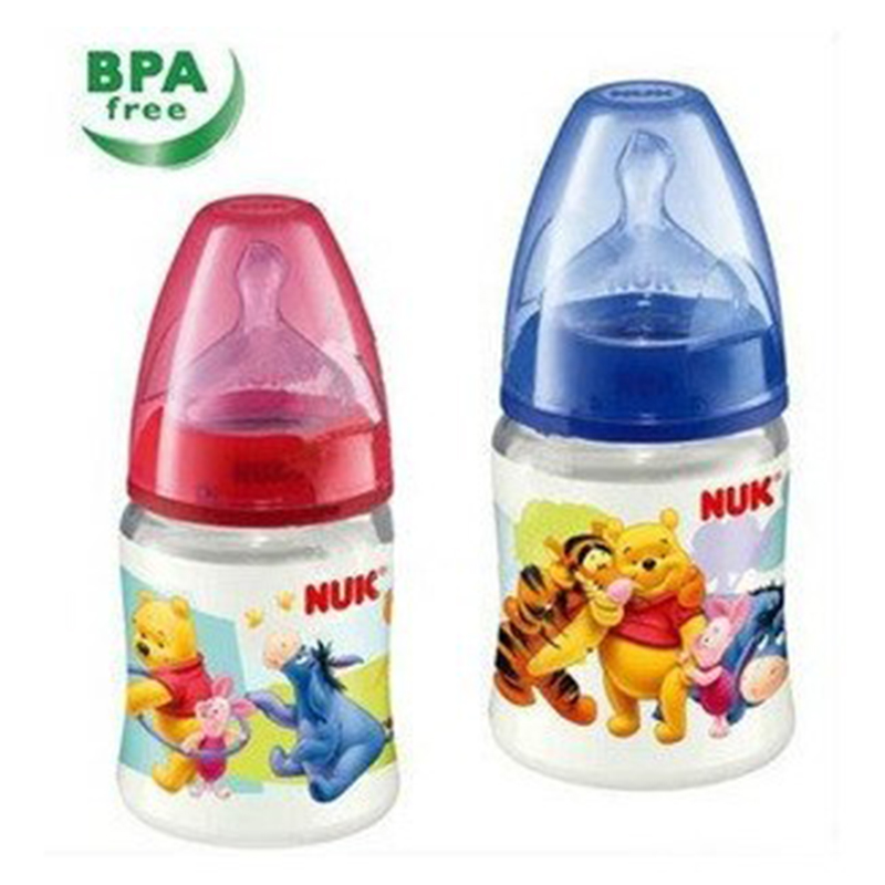 NUK 150ML迪士尼奶瓶PP宽口（带1号硅胶中圆孔仿真通气奶嘴）