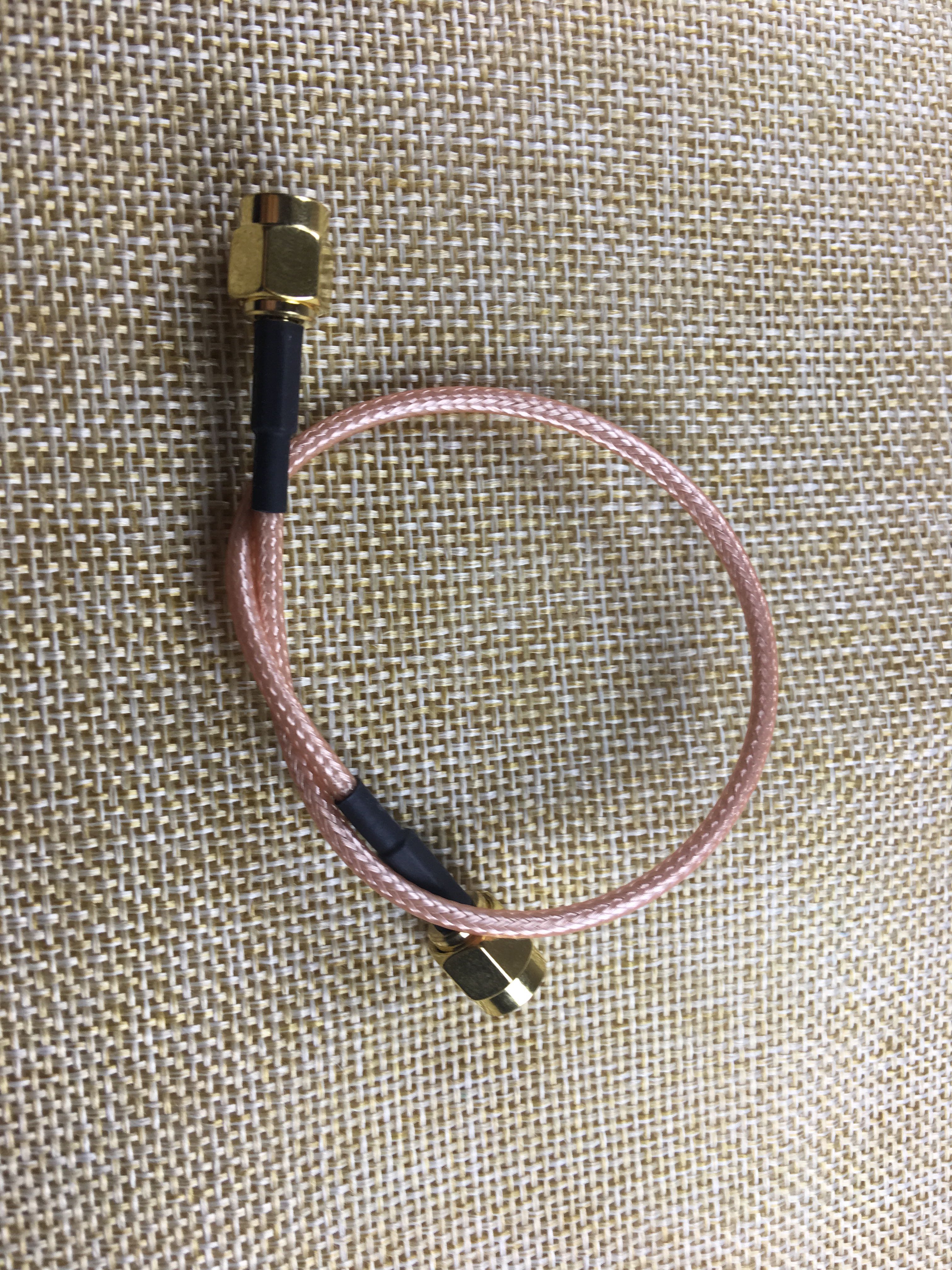 SMA cable Double J-head cable length 20 cm