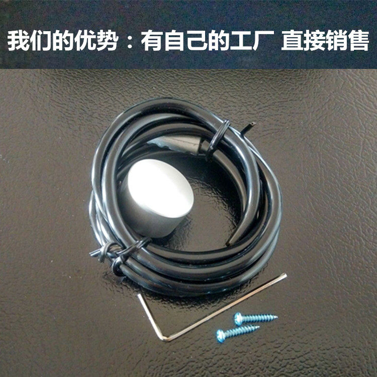 Marking custom silk screen printing Hollow partition accessories Louver knobs Aluminum alloy knobs are used inside the double glass