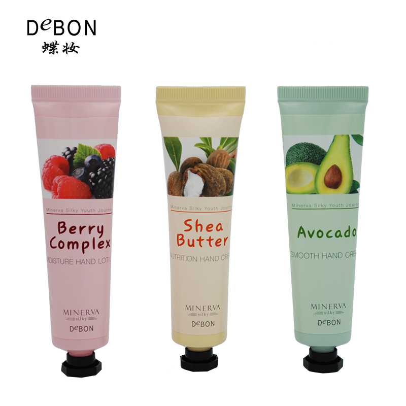 DeBon/蝶妆曼丽妃丝柔青春旅程护手霜三件套水嫩保湿滋养柔润正品