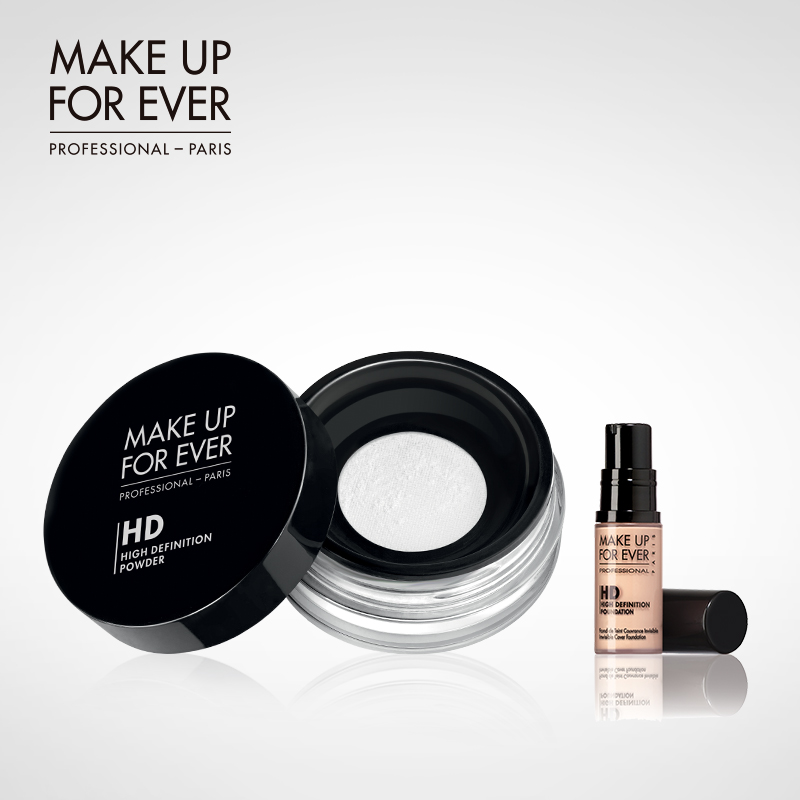 MAKE UP FOR EVER玫珂菲清晰无痕/hd蜜粉 透明散粉定妆粉控油持久