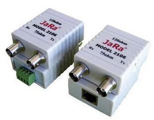 Beijing Teri Telecom G 703 coaxial 75 Ohm to 120 Ohm converter JaRa2106