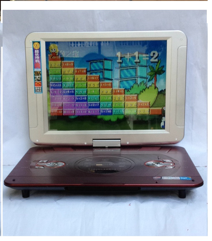 Mobile DVD23 inch portable optical machine cheap small TV flip out warehouse style DVD player All22