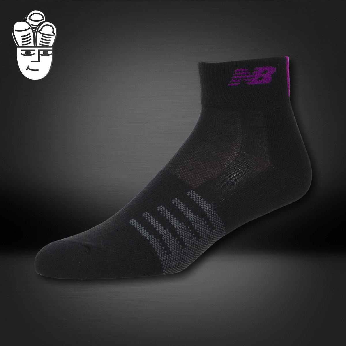 New Balance Women's Quarter Socks NB女子中帮短袜 速干运动袜