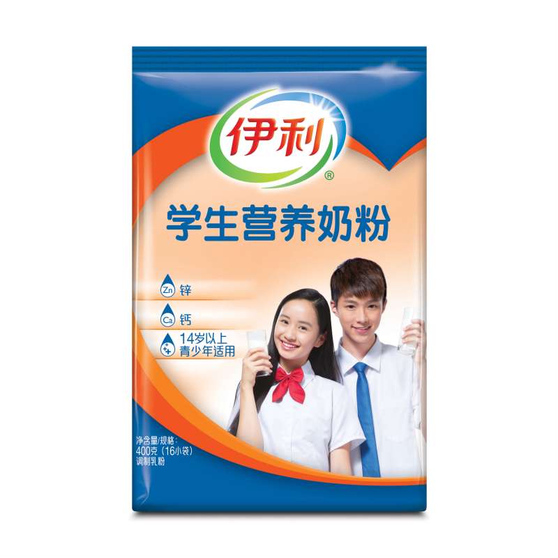 【苏宁易购】伊利学生营养奶粉400g