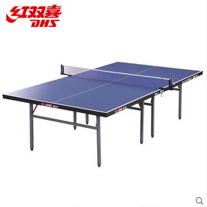 Red Double Happiness Table Tennis Table Home Folding Table Tennis Table 3526 Table Tennis Table Delivery Grid