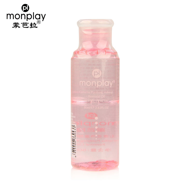 【天猫超市】monplay蒙芭拉 山茶花净澈卸妆油80ml 卸妆 洁面