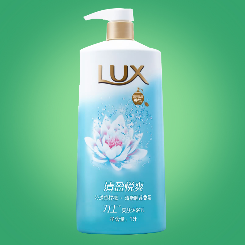 力士沐浴露爽肤沐浴联合利华爽肤沐浴系列乳1000ml轻盈悦爽多规格