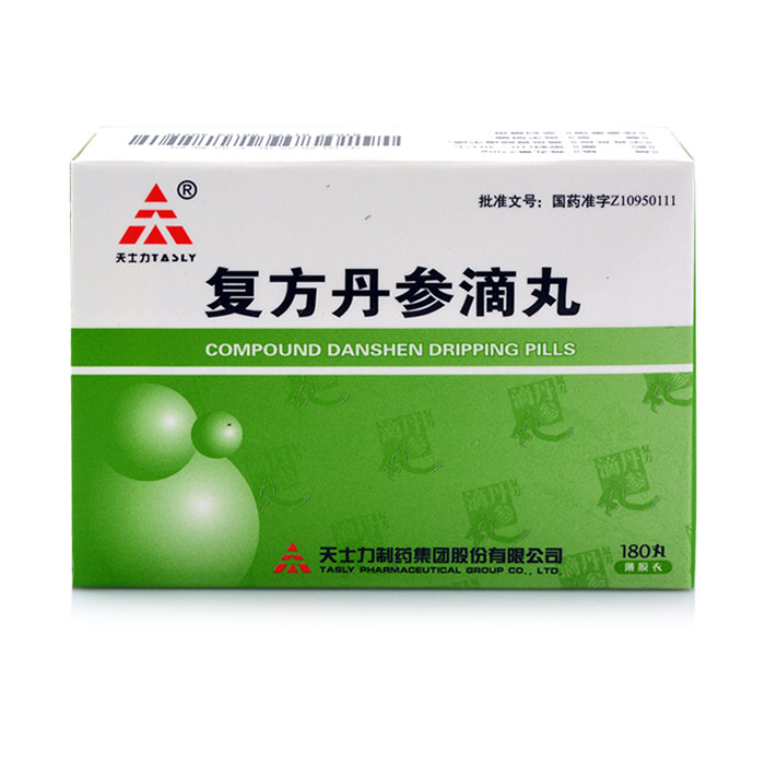 TASLY/天士力 复方丹参滴丸 27mg*180丸*1瓶/盒