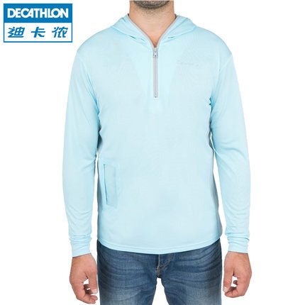 迪卡侬 钓鱼服防晒服男 防紫外线透气 夏季垂钓 CAPERLAN