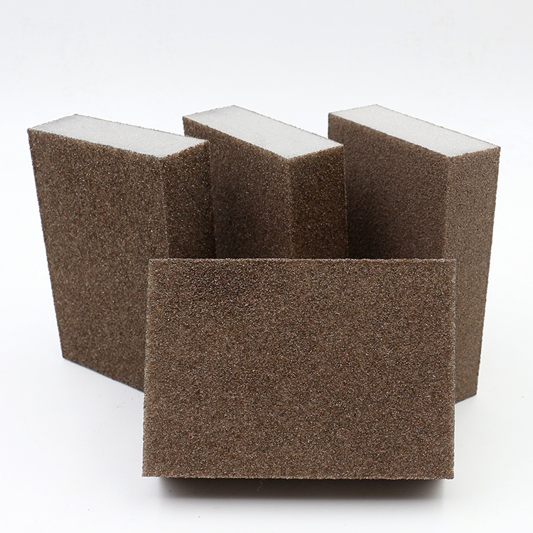 Sea Cotton Sands Block Polished Sandpaper Elastic Grinding Block Sponge Sand Grinding Block Amber Red Wood Jade model polished