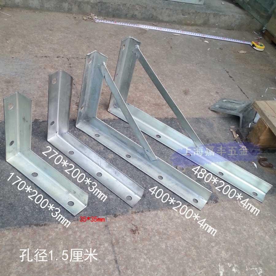 Iron frame Angle steel bracket Triangle iron shelf Angle iron separator Triangle bracket Wall separator Wire bracket
