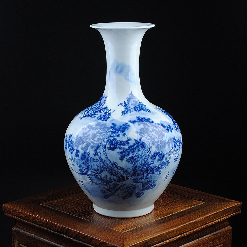 �����մɻ�ƿ�໨ɽˮ�����ż�HX-QHC024