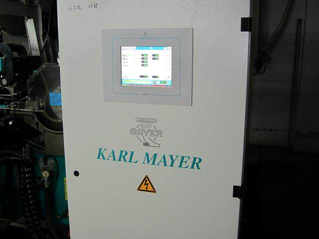 Karmayer KARMAYER warp knitting machine Textile machinery Power Panel Begallais BR Touch screen