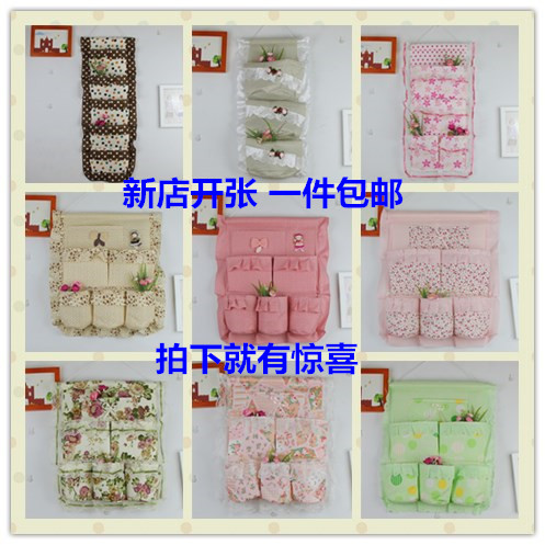 One piece of hanging cloth art collection bag wall containing hanging bag wall hanging bag suspended hanging strap