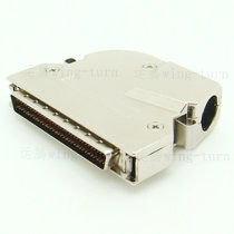 Yunteng FMD68M-75AL SCSI connector iron shell side outlet HDB68 core crimp male plug
