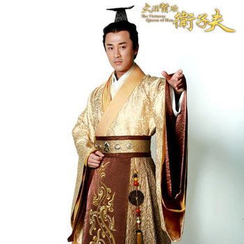 Han Dynasty Wise Minister Xian Wai's Same Style Emperor Costume, Film and Television Costume, New Men's Hanfu