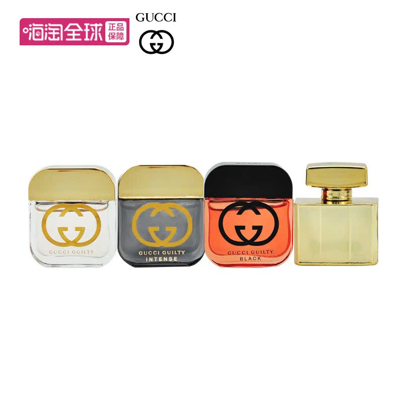 Gucci/古奇 迷你香水组合4支套盒 时尚经典华贵奢享 正品海外直邮
