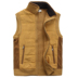 Mùa thu và mùa đông Thần Châu lạc đà cardigan không tay vest nam dày áo len dày vest vest áo giản dị Dệt kim Vest
