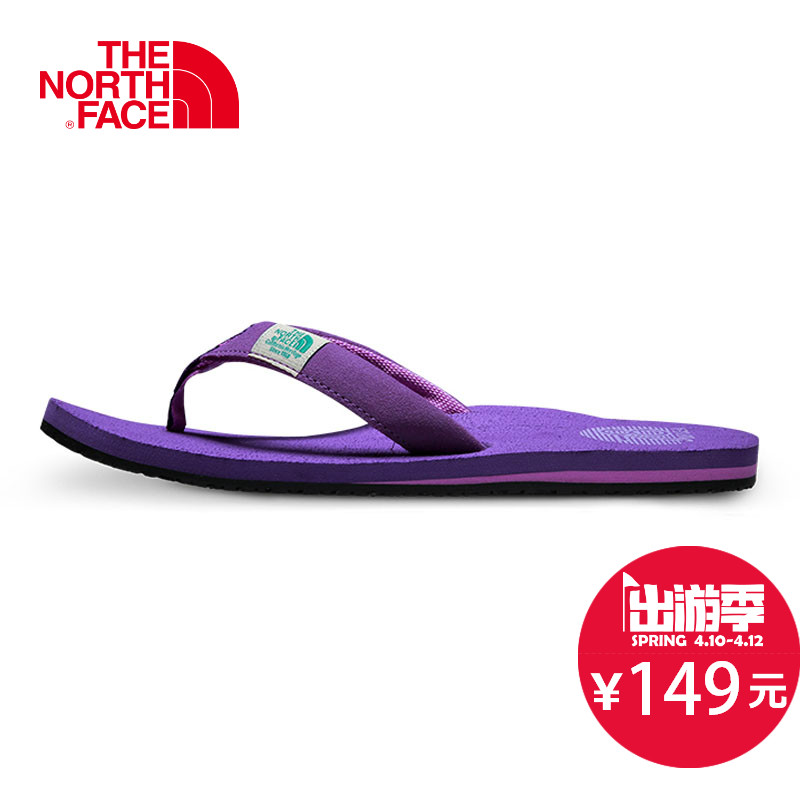 春夏新品 THE NORTH FACE/北面 女款人字拖 C522
