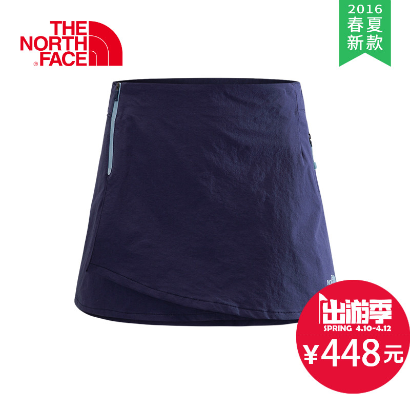 【2016春夏新款】THE NORTH FACE/北面 女款短裙 CE3J