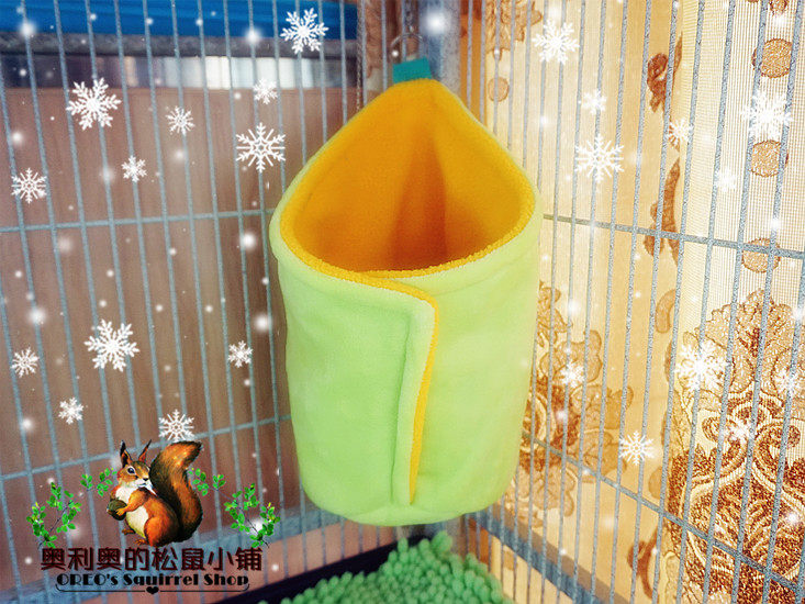 Oreo squirrel bag hammock swaddling bamboo shovel three layers of cotton - shaft provincial space color can be customized