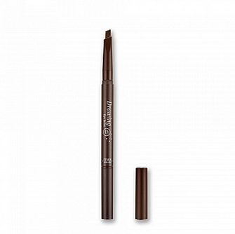 ETUDE HOUSE/伊蒂之屋睛彩自然眉笔 带眉刷 防水防汗 不晕染0.26g