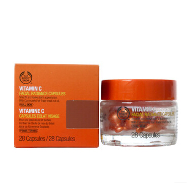 The Body Shop/美体小铺 维他命C 28天密集亮肤胶囊/vc美白淡斑