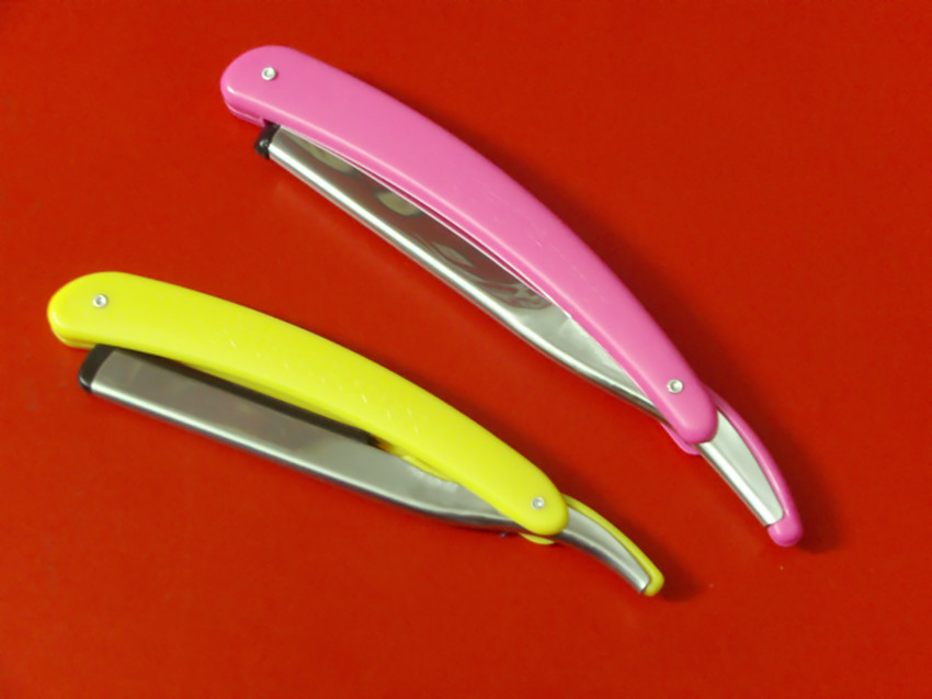 Professional Sharpened Hair Cutter Haircut Razor Shave With Razor Shave Knife Shave Knife Rest 10 Blades Scraper Beauty Hair Repair